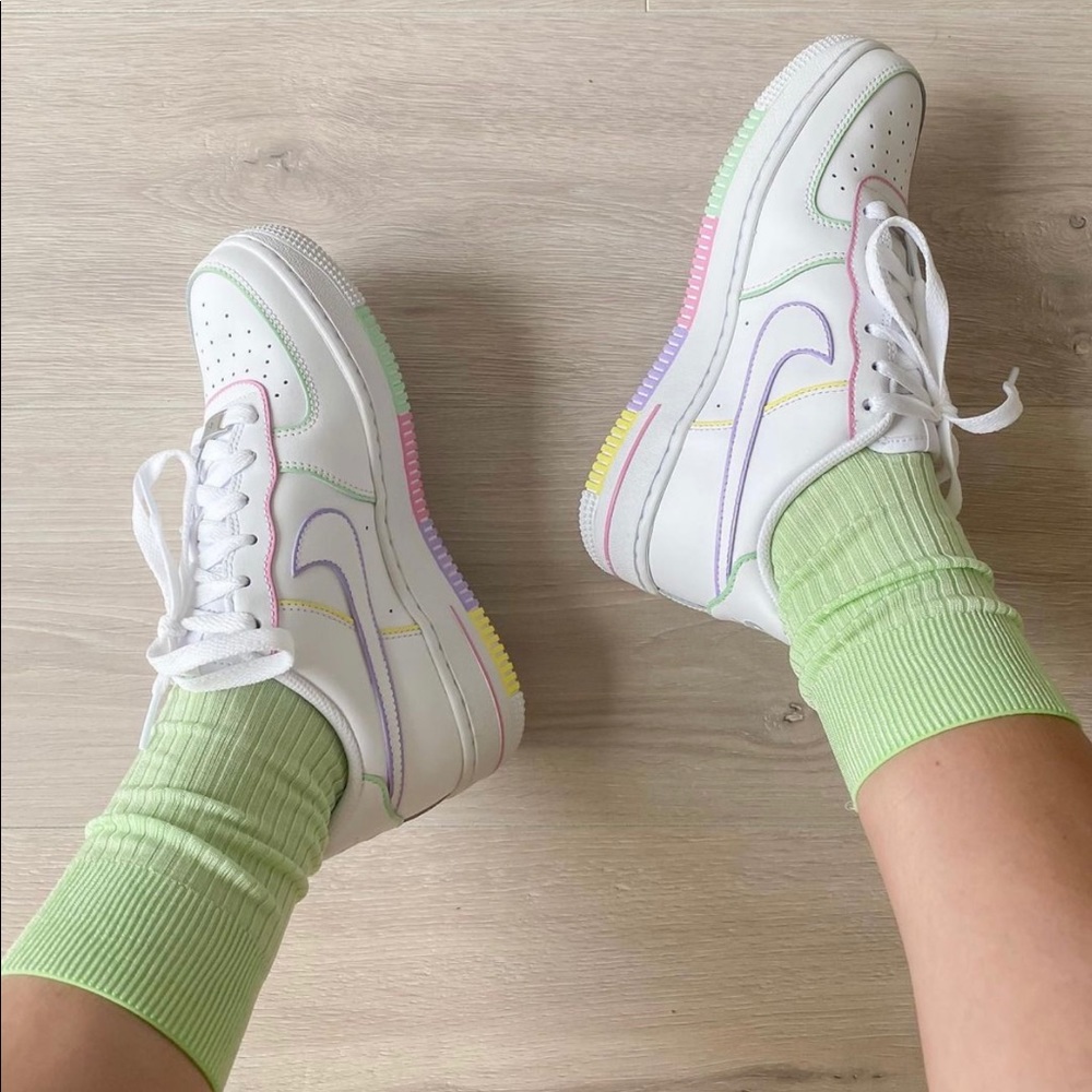 ⚡️Custom Pastel Air Force 1 Shoes⚡️
